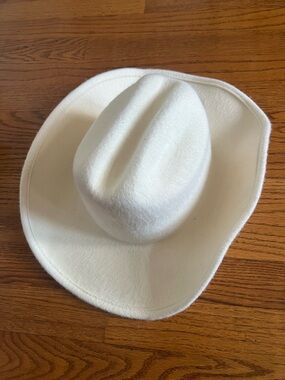 NWT Wyeth McGraw Cream Wool Cowboy Hat Western Rancher